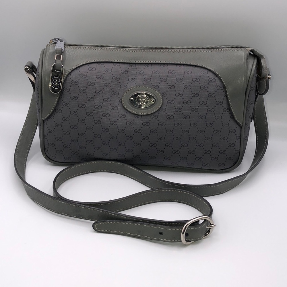 Authentic Vintage Gucci Monogram Crossbody Bag